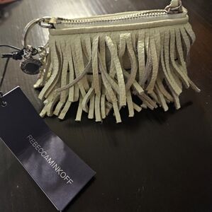 Rebecca Minkoff Cream Fringe Bag